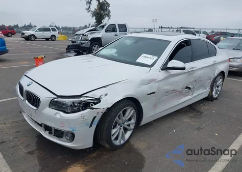 2016 BMW 535I из США, поврежденный, VIN WBA5B1C59GG551362